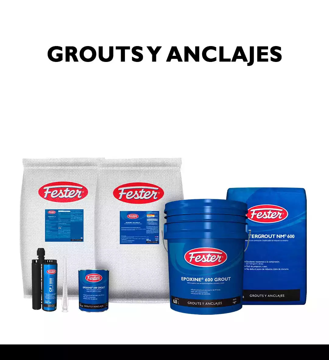 GROUTS Y ANCLAJES