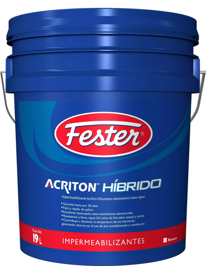 FESTER ACRITON HIBRIDO BLANCO 19 L