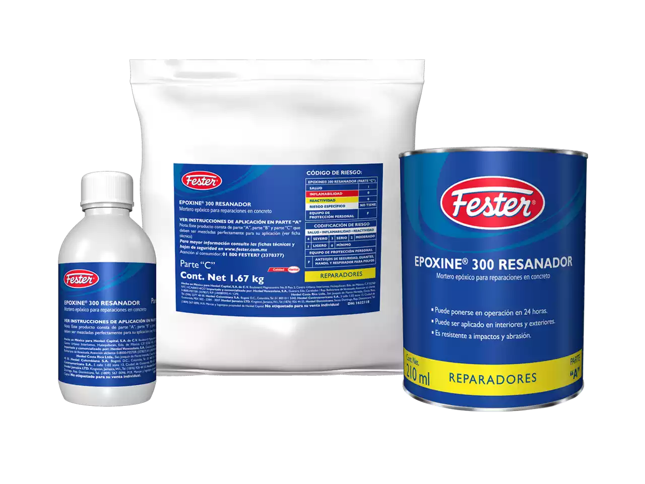 FESTER EPOXINE 300 RESANADOR 1 L