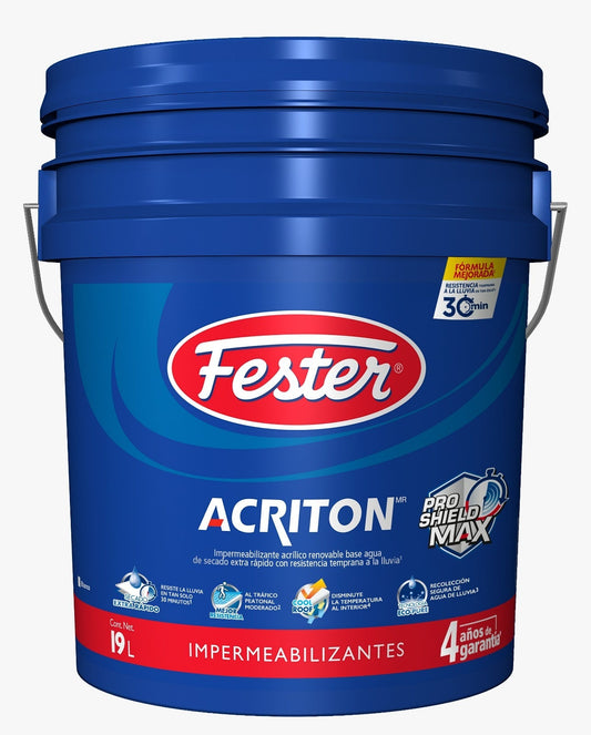 FESTER ACRITON PRO SHIELDMAX 4 AÑOS BLANCO 19 L